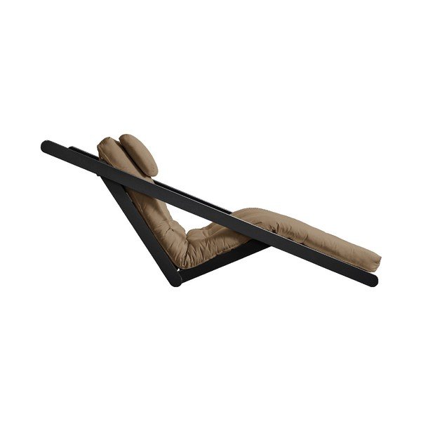 Rozkladacia pohovka s hnedým poťahom Karup Design Figo Black/Mocca-image-4