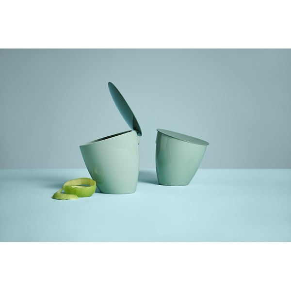 Čierna nádoba na kompostovateľný odpad 2,2 l Nordic black – Mepal-image-3