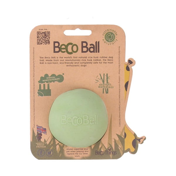 Loptička Beco Ball 6.5 cm, zelená