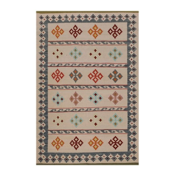 Ručne tkaný koberec Kilim Floral, 240x170cm