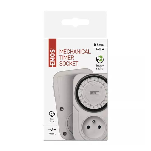 Mechanická spínacia zásuvka - EMOS-image-4