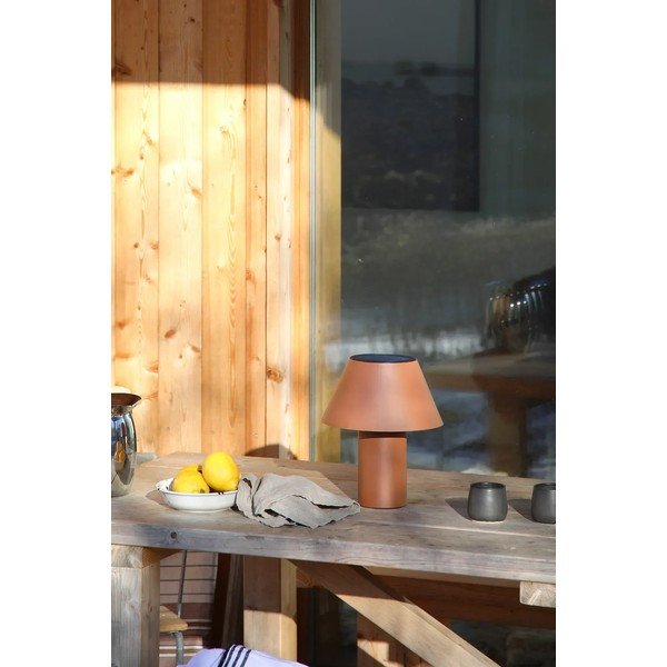 LED stolové vonkajšie svietidlo so stmievačom so solárnym panelom/na USB ø 25 cm Vivo – Markslöjd-image-3