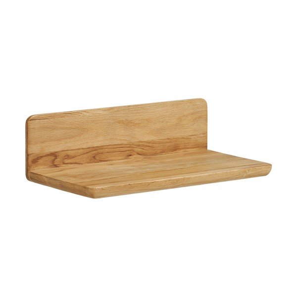 Polica z dubového dreva v svetlo prírodnej farbe 40 cm Salina – House Nordic