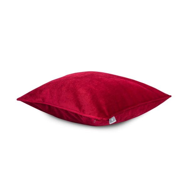 Červená obliečka na vankúš WeLoveBeds Mystic Burgundy, 50 × 50 cm-image-1