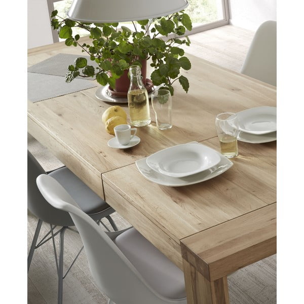 Dubový rozkladací jedálenský stôl Kave Home Vivy, 180 x 90 cm-image-2