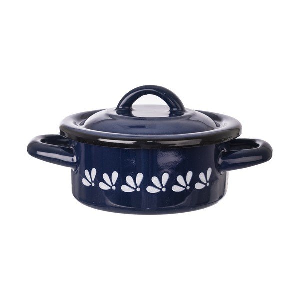 Modrý smaltovaný hrniec Orion, 0,6 l-image-2