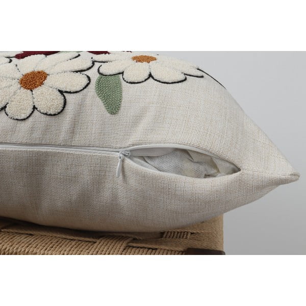 Ľanový dekoračný vankúš 43x43 cm Papatya – Mioli Decor-image-4