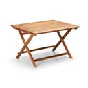 Záhradný stôl z akáciového dreva Bonami Essentials Natur, 88 x 114 cm