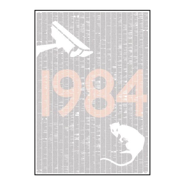 Knižný plagát 1984, 70x100 cm