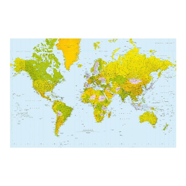 Maxi plagát The World Map, 175x115 cm
