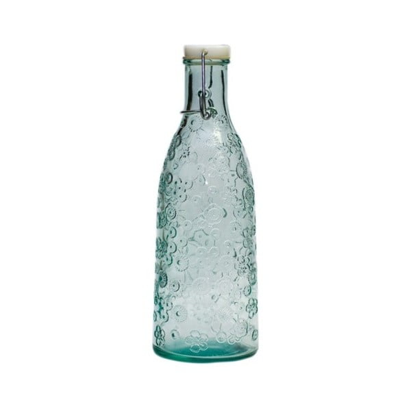 Sklenená fľaša Ego Dekor Flora, 950 ml