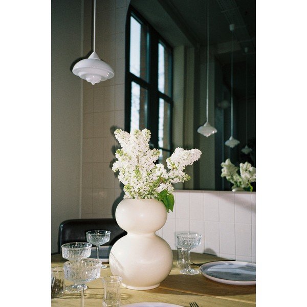 Béžová keramická váza (výška  36 cm) Tuga – noo.ma-image-3