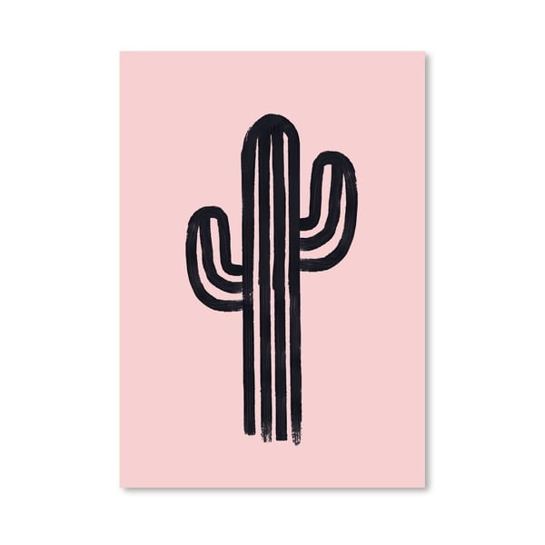 Plagát Americanflat God Cactus, 30 × 42 cm