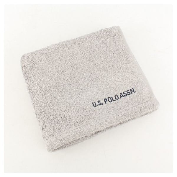 Uterák US Polo Hand Towel Grey, 50x90 cm