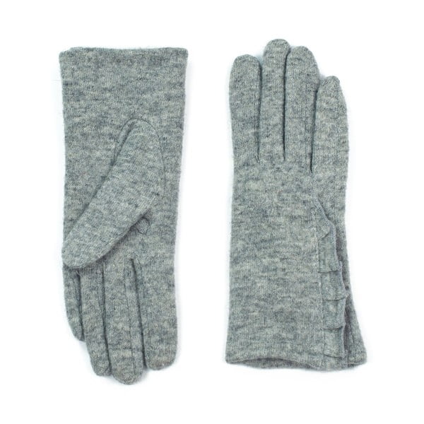 Sivé rukavice Jeanne