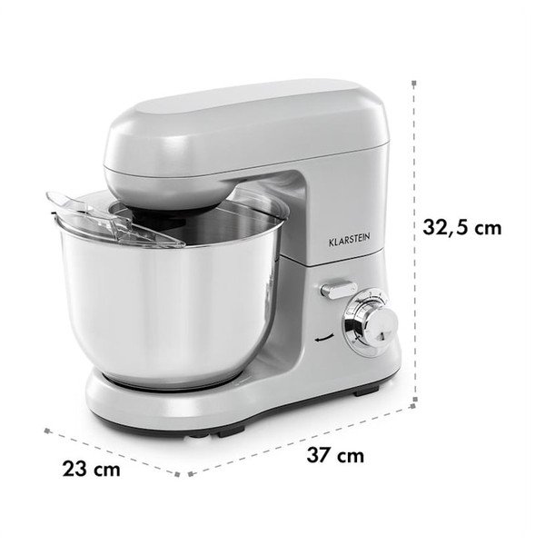 Sivý kuchynský robot Klarstein Bella Robusta-image-2