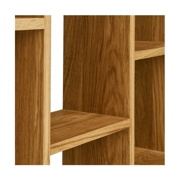 Poschodová polica z dubového dreva v prírodnej farbe 15 cm Townsville – House Nordic-image-3