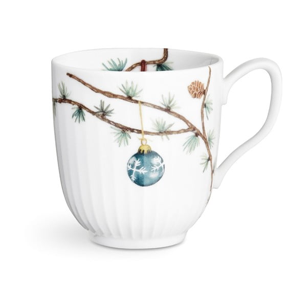 Porcelánový vianočný hrnček Kähler Design Hammershoi Christmas Mug, 330 ml