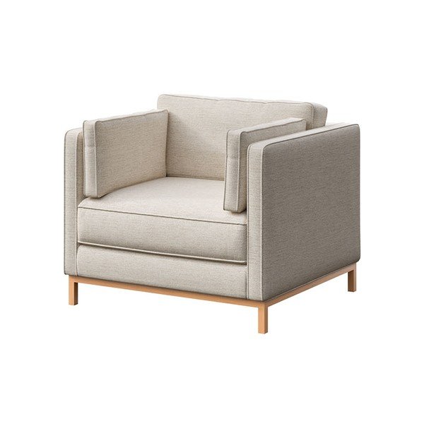 Krémové relaxačné kreslo Celerio – Ame Yens-image-2