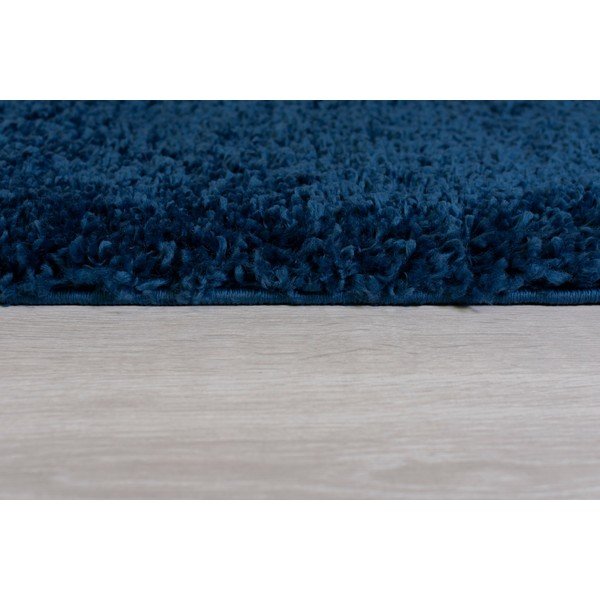 Tmavomodrý koberec Flair Rugs Sparks, ⌀ 133 cm-image-3