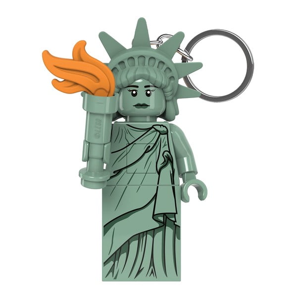 Zelená kľúčenka so svietidlom Statue of Liberty – LEGO®