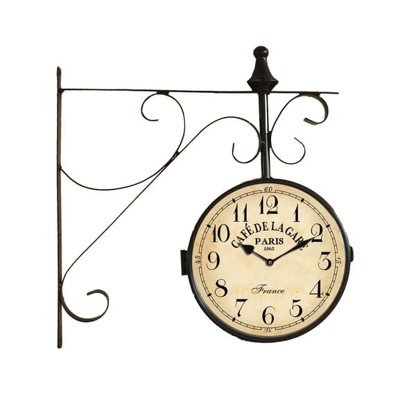 Nástenné hodiny Antic Line Station Clock