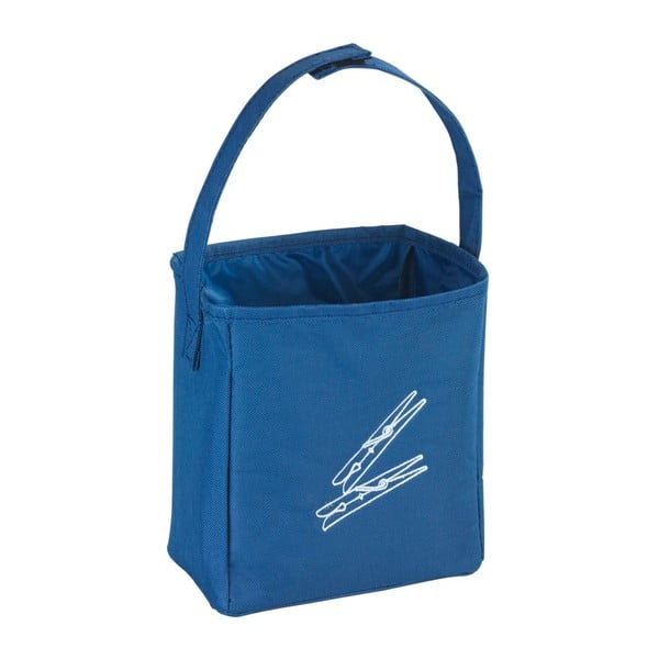 Modrý závesný košík na štipce na bielizeň Wenko Peg-image-4