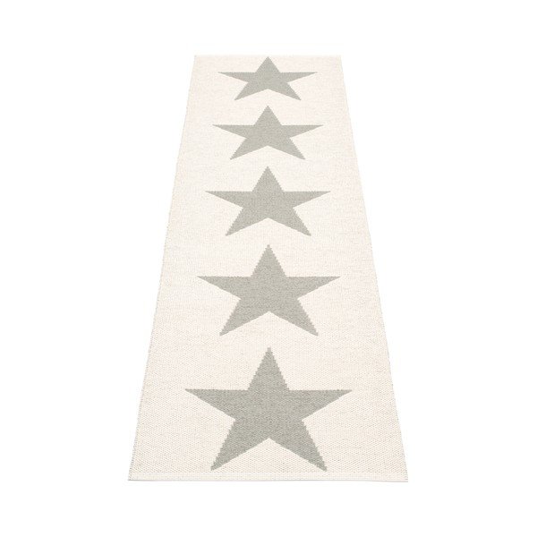 Svetlosivý vnútorný a vonkajší behúň 70x250 cm Viggo Warm Grey – Pappelina-image-1