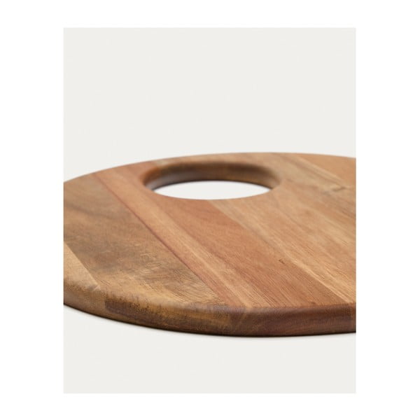Servírovacia drevená doštička ø 30,5 cm Klot – Kave Home-image-4