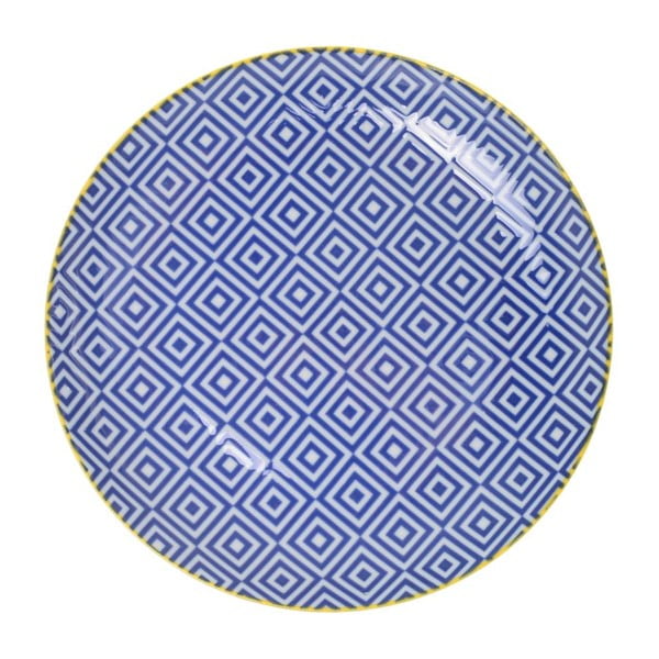 Porcelánový tanier Geometric No3, 16x2,1 cm