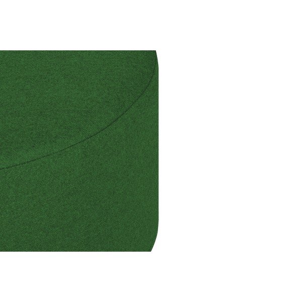 Zelený vlnený taburet Folk – noo.ma-image-3