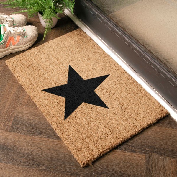 Rohožka z kokosového vlákna 40x60 cm Star – Artsy Doormats-image-1