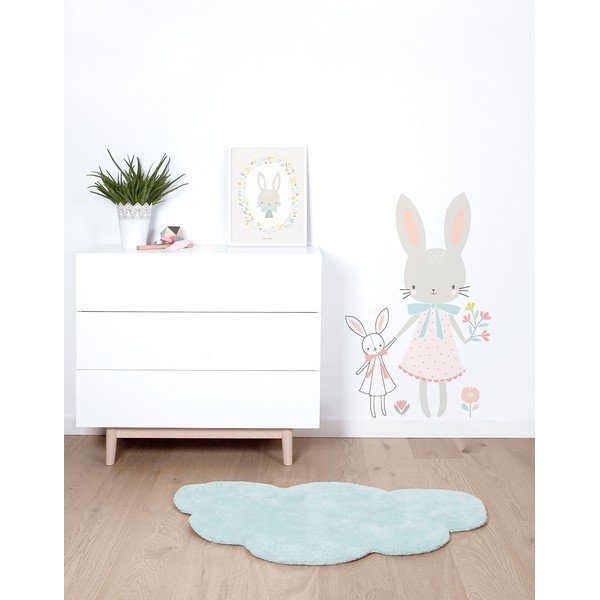 Detská samolepka 58x90 cm Little Miss Rabbit – Lilipinso-image-2