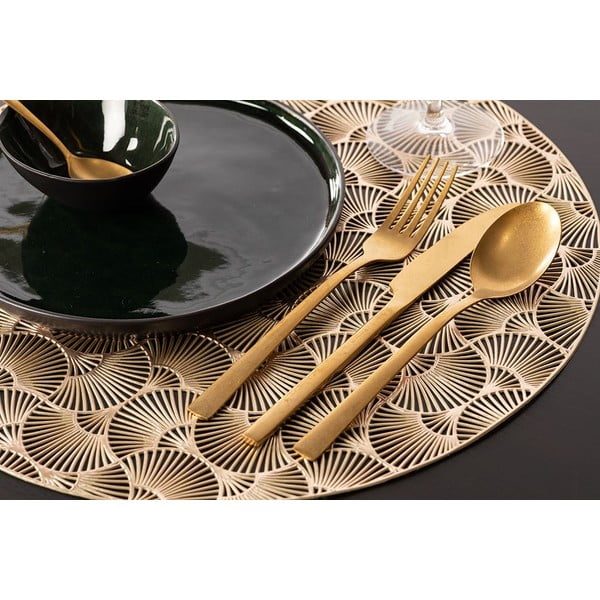 Prestieranie v zlatej farbe Tiseco Home Studio, ⌀ 38 cm-image-1