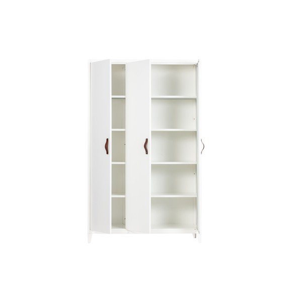 Biela šatníková skriňa WOOOD Brock, šírka 120 cm-image-2