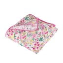 Ružový prešívaný pléd 220x230 cm Tilly Floral – Catherine Lansfield