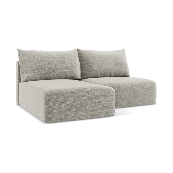 Svetlosivá rozkladacia/s úložným priestorom rohová pohovka (ľavý roh) Kalena – Makamii-image-1