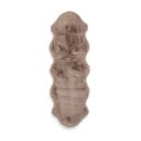 Svetlohnedý syntetický behúň 60x180 cm Super Teddy – Think Rugs