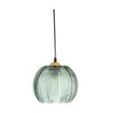 Zelené závesné svietidlo so skleneným tienidlom ø 22 cm Adar – Bloomingville