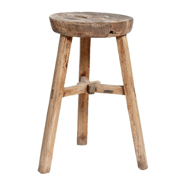 Stolička z brestového dreva Hübsch Piper