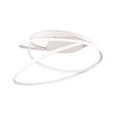 Biele LED stropné svietidlo s kovovým tienidlom Nala – Trio Select