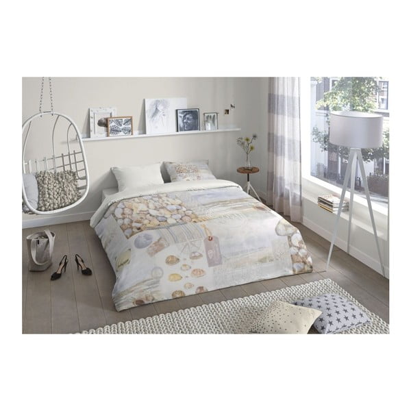 Bavlnené obliečky s potlačou Good Morning Abel, 200 × 200 cm-image-1