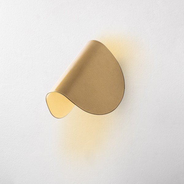 LED nástenné svietidlo v zlatej farbe Heybe – Opviq lights-image-1