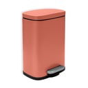 Nášľapný oceľový odpadkový kôš v terakotovej farbe 5 l Akira – Spirella