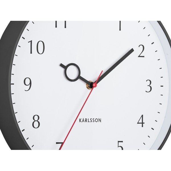 Nástenné hodiny ø 30 cm Loupe – Karlsson-image-1