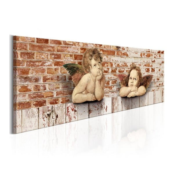 Obraz na plátne Bimago Angels, 40 x 120 cm