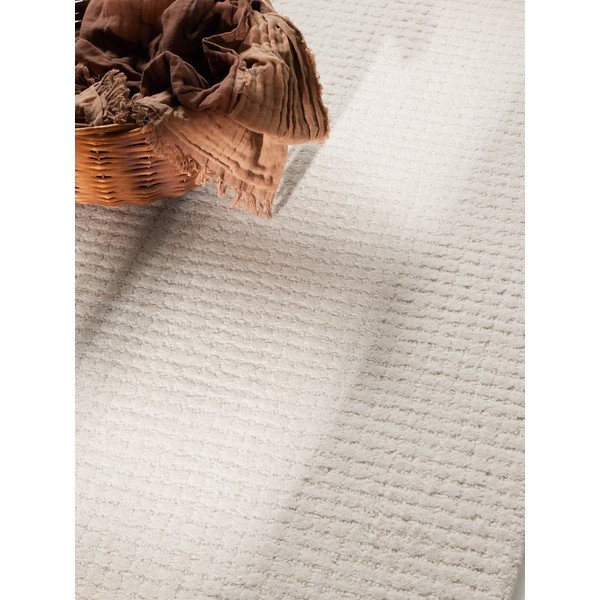 Krémovobiely vlnený behúň 80x250 cm Eloise – Hanse Home-image-1