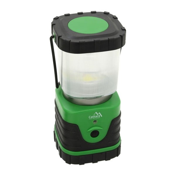 Zelené LED svietidlo Cattara Camping