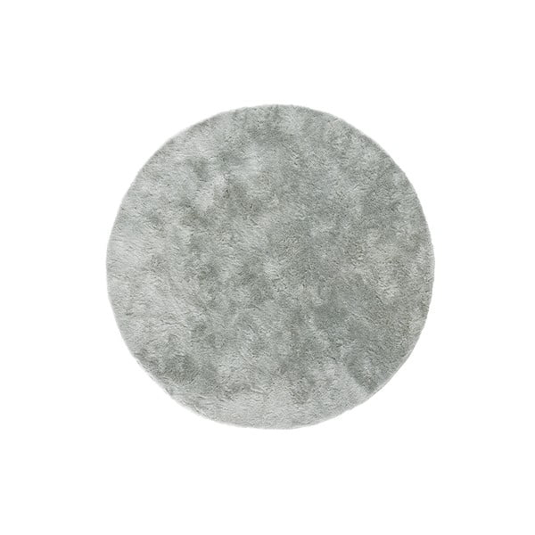 Sivý okrúhly koberec ø 120 cm Roma Liso – Universal