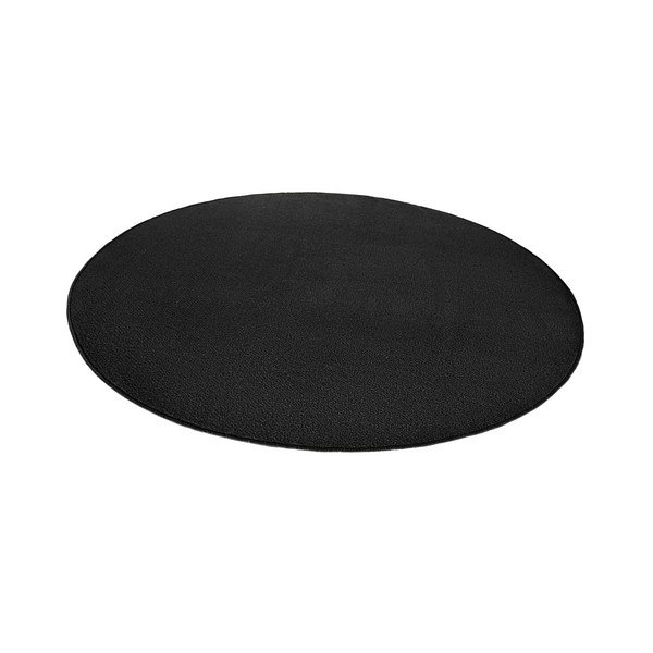 Čierny koberec Hanse Home, ⌀ 133 cm-image-3